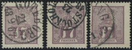 SCHWEDEN 15a O, 1866, 17 Ö. Rotlila, 3 Pracht- Und Kabinettwerte In Nuancen, Mi. 420.- - Otros & Sin Clasificación