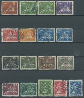 SCHWEDEN 159-73 O, 1924, UPU Incl. 160x Und 2x 30 Ö., 40 Ö. Stempeldurchschlag Sonst Prachtsatz, Mi. 700.- - Altri & Non Classificati