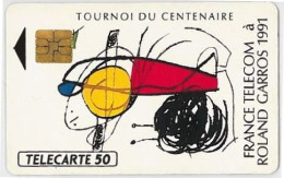 TELECARTE F152A ROLAND GARROS (2) - 1991