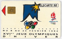 TELECARTE F228 ALBERTVILLE 92 - 1992