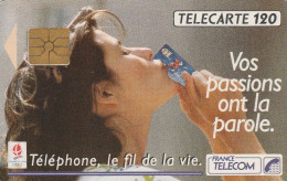 TELECARTE F239 VOS PASSIONS ONT LA PAROLE (2) - 1992