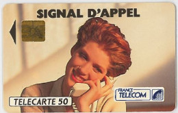 TELECARTE F259A SIGNAL D'APPEL FEMME - 1992