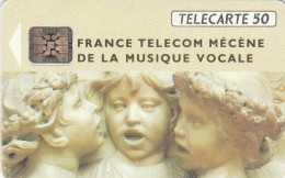 TELECARTE F291 MUSIQUE VOCALE - 1992