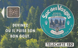 TELECARTE F316 SUC DES VOGES (4) - 1993