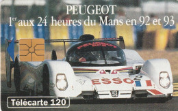 TELECARTE F394 PEUGEOT - 1993