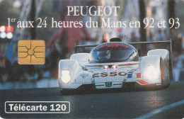 TELECARTE F396 PEUGEOT (2) - 1993