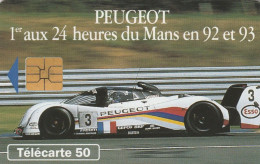 TELECARTE F401 PEUGEOT - 1993