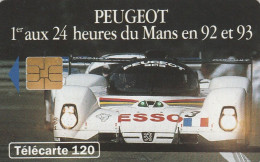 TELECARTE F404 PEUGEOT (2) - 1993