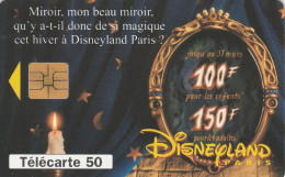 TELECARTE F541 DISEYLAND MIROIR - 1995