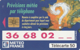 TELECARTE F555 METEOFRANCE - 1995