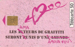 TELECARTE F588 GRAFFITI (2) - 1995