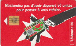 TELECARTE F599 BLACK JACK - 1996