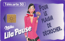 TELECARTE F625 LILA PAUSE - 1996