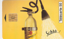 TELECARTE F668 SCHWEPPES EXTINCTEUR - 1996