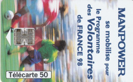 TELECARTE F845 MANPOWER - 1998