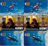 LOTTO 6 TELECARTE FRANCESI ANNO 1991  (91 2 - 1991