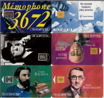 LOTTO 6 TELECARTE FRANCESI ANNO 1993 (93 11 - 1993