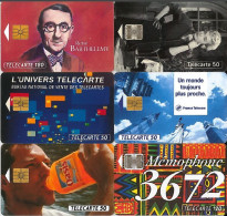 LOTTO 6 TELECARTE FRANCESI ANNO 1993 (93 26 - 1993