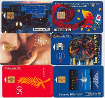 LOTTO 6 TELECARTE FRANCESI ANNO 1997 (97 11 - 1997