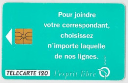 TELECARTE F345 RATP - 1993