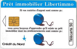 TELECARTE F375 CREDITE DU NORD (4) - 1993