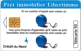 TELECARTE F375 CREDITE DU NORD - 1993