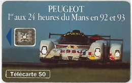 TELECARTE F397 PEUGEOT 905 1 - 1993