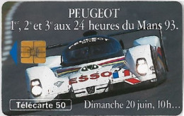 TELECARTE F413 PEUGEOT 905 2 - 1993