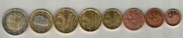 Juego Completo De 8 Monedas De EURO (€) Del Principado De Andorra (estado Nuevo) - Andorre