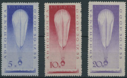 SOWJETUNION 453-55 , 1933, Stratosphärenflug, Falzrest, Prachtsatz - Other & Unclassified