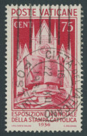 VATIKAN 55 O, 1936, 75 C. Katholische Presse, Pracht, Mi. 70.- - Altri & Non Classificati