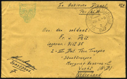 NIEDERLÄNDISCH-INDIEN 1947, K2 VELDPOST-SEMARANG/2/1947 Und Handschriftlich Im Aktiven Dienst Auf Luft-Feldpostbrief Von - Netherlands Indies