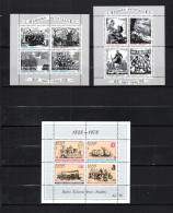 Grecia   1978-82  .-   Y&T   Nº   1 - 2/3   Block   ** - Blocks & Sheetlets