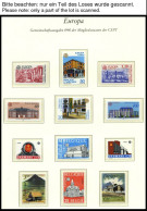 EUROPA UNION , 1990, Postalische Einrichtungen, Kompletter Jahrgang, Pracht, Mi. 219.- - Collezioni