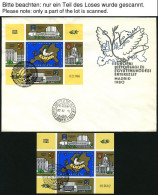 EUROPA UNION Brief,o , 1972-83, überkomplette Sammlung KSZE (meist Ohne Ungezähnte Ausgaben) Mit FDC`s, Einzelmarken Und - Verzamelingen