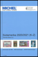 PHIL. KATALOGE Michel: Übersee Band 3.2, Südamerika 2020/2021 (K-Z) Alter Verkaufspreis: EUR 89.- - Filatelia E Historia De Correos