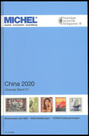 PHIL. KATALOGE Michel: Übersee Band 9.1, China 2020, Alter Verkaufspreis: EUR 89.- - Philatélie Et Histoire Postale