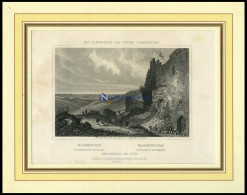 MADENBURG B. ESCHBACH, Stahlstich Aus Romantische Rheinpfalz Um 1840 - Prints & Engravings