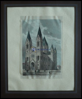 STUTTGART: Die Garnisionskirche, Kolorierter Holzstich Nach Restel Um 1880 - Prints & Engravings