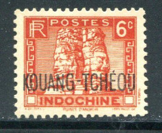 KOUANG TCHEOU- Y&T N°107- Neuf Avec Charnière * - Unused Stamps