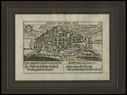 ORLEANS, Gesamtansicht Aus Der Vogelschau, Kupferstich Von Meisner Um 1678 - Lithographien