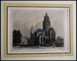 WEISSENBURG: Die Kirche, Stahlstich Von Rohbock/Richter Um 1880 - Lithographien