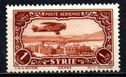 Syrie - 1931 - PA 51  - Neuf * - MLH - Poste Aérienne