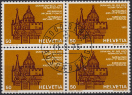 1975 Schweiz ET ° Zum: CH 570, MI: CH 1060, Denkmalpflege Und Heimatschutz - Usati
