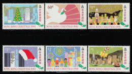 HONG KONG - N°624/9 ** (1990) Noël - Ongebruikt