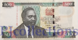 KENYA 500 SHILLINGS 2006 PICK 50b UNC - Kenia