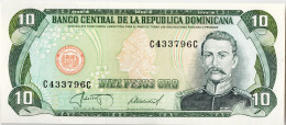 REPUBLIQUE DOMINICAINE - 10 Pesos Oro 1987 UNC - Dominicana