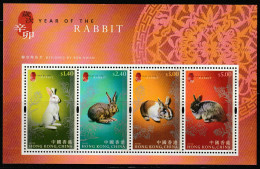 HONG KONG - BLOC N°204 ** (2011) Année Du Lapin - Blocks & Sheetlets