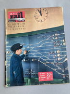 Vie Du Rail 1957 620 IBM 704 VILLENEUVE SAINT GEORGES TRANSSAHARIEN - Trenes