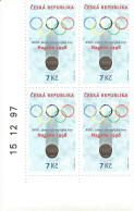 ** 167 Czech Republic OG Nagano 1998 - Block Of 4 - Unused Stamps